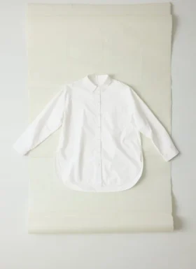 Bawełniana koszula oversize z tkaniny oxford