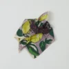 Bawełniano-jedwabna bandana z rysunkami owoców Bawełniano-jedwabna bandana z rysunkami owoców