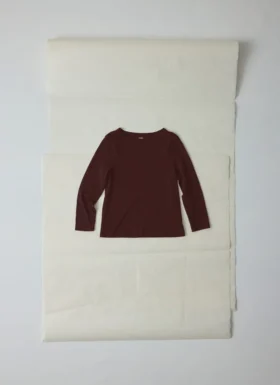 Bawełniany T-shirt Lia z dekoltem w łódkę