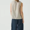 Bawełniany top w mini paski Bawełniany top w mini paski