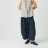Bawełniany top w mini paski Bawełniany top w mini paski