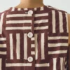 Bluzka z nadrukiem w paski w stylu patchwork Bluzka z nadrukiem w paski w stylu patchwork