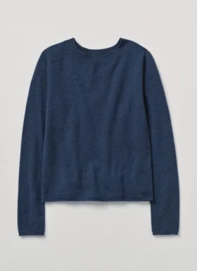 Elegancki sweter z wełny i kaszmiru