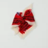 Lniana bandana z motywem ryb z targu Lniana bandana z motywem ryb z targu