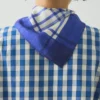 Malowany obrus Jedwabna bandana Malowany obrus Jedwabna bandana