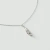 Naszyjnik Alba Silver Cardamom Pod Naszyjnik Alba Silver Cardamom Pod