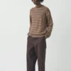 Spodnie Gabriel z barwionej bawełny twill Spodnie Gabriel z barwionej bawełny twill