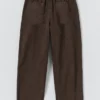 Spodnie Gabriel z barwionej bawełny twill Spodnie Gabriel z barwionej bawełny twill